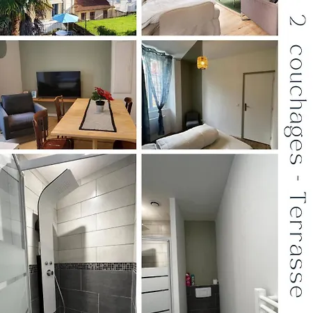 2 Pièces Avec Terrasse Proche Centre - Parking Gratuit à Proximité