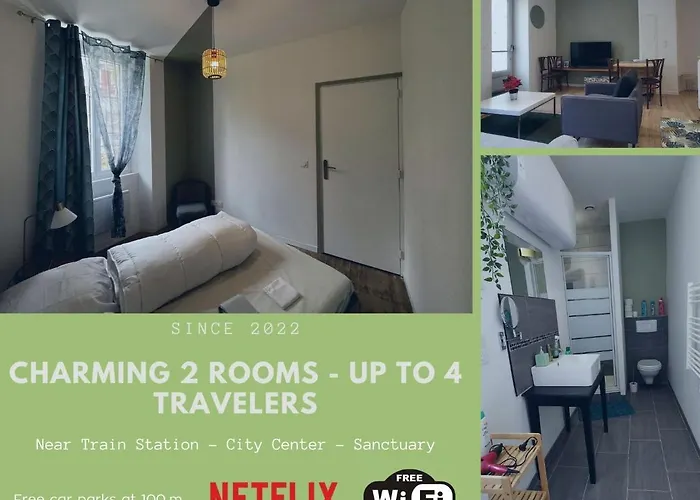 Apartamento 2 Pièces Avec Terrasse Proche Centre - Parking Gratuit à Proximité *