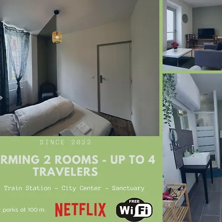 Apartament 2 Pieces Avec Terrasse Proche Centre - Parking Gratuit A Proximite *