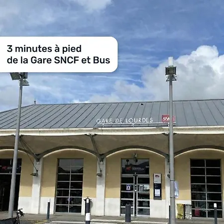 2 Pièces Avec Terrasse Proche Centre - Parking Gratuit à Proximité * Lourdes